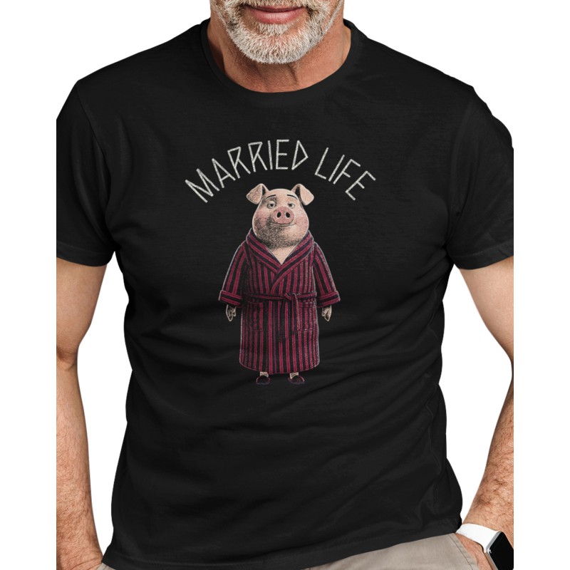 01004  Married Life  Unisex T-shirt  Moderaw  