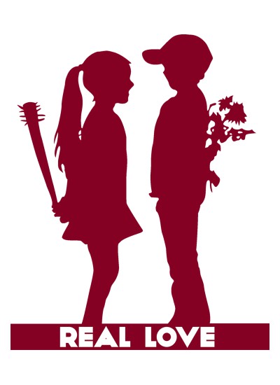 01001  Real Love  Unisex T-shirt  Moderaw  