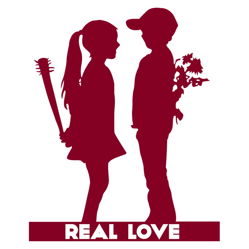 01001  Real Love  Unisex T-shirt  Moderaw  
