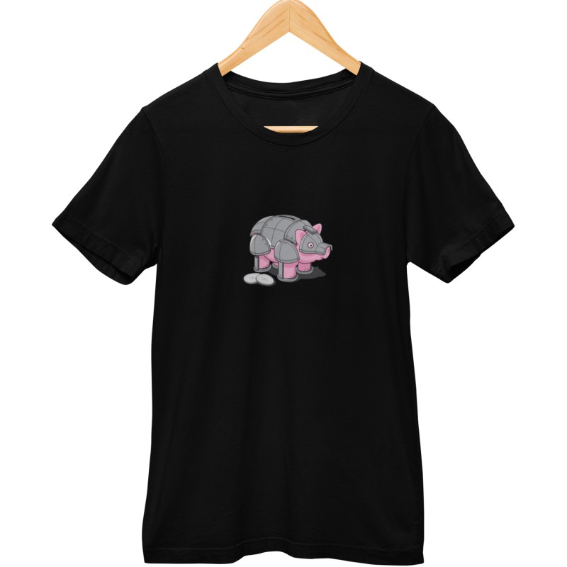 7886 Robo Pig Unisex T-shirt  Moderaw  