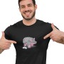7886 Robo Pig Unisex T-shirt  Moderaw  