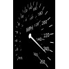 01000  Speedometer  Unisex T-shirt  Moderaw  