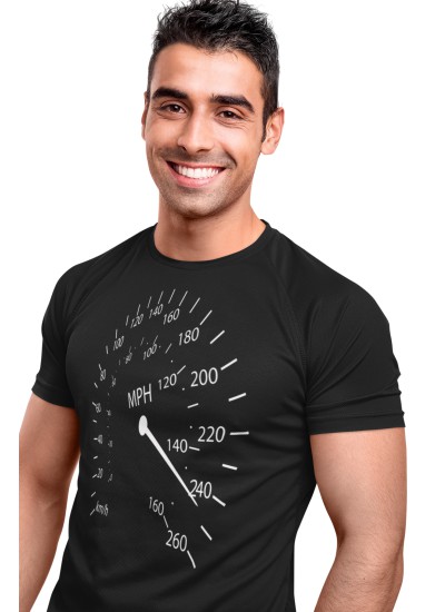 01000  Speedometer  Unisex T-shirt  Moderaw  