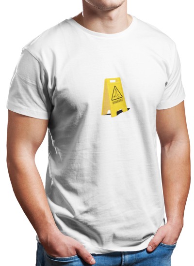 9880 White T-shirt  Moderaw  Banana 