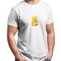 9880 White T-shirt  Moderaw  Banana 
