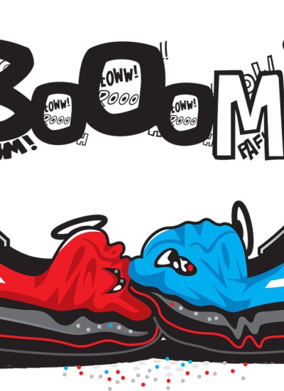 01010  Boom Unisex T-shirt  Moderaw  