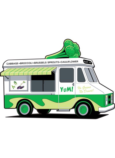 01011  Broccoli  Unisex T-shirt  Moderaw  