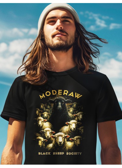 1111 Black T-shirt  Moderaw  Black Sheep Society