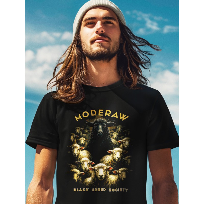 1111 Black T-shirt  Moderaw  Black Sheep Society