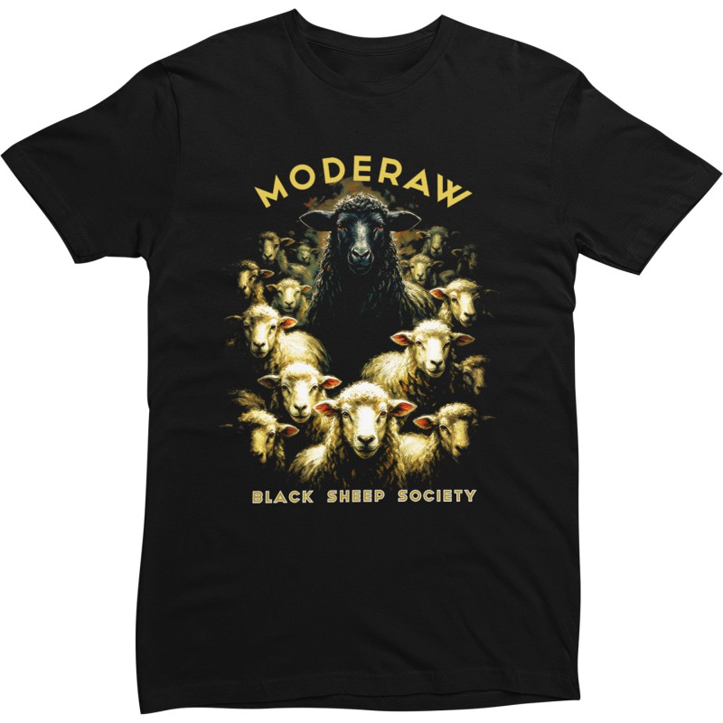 1111 Black T-shirt  Moderaw  Black Sheep Society