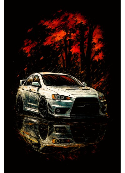 9882 Black T-shirt  Moderaw  Evo Inferno