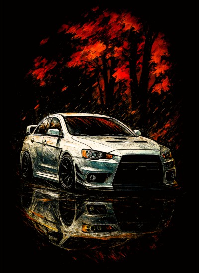 9882 Black T-shirt  Moderaw  Evo Inferno