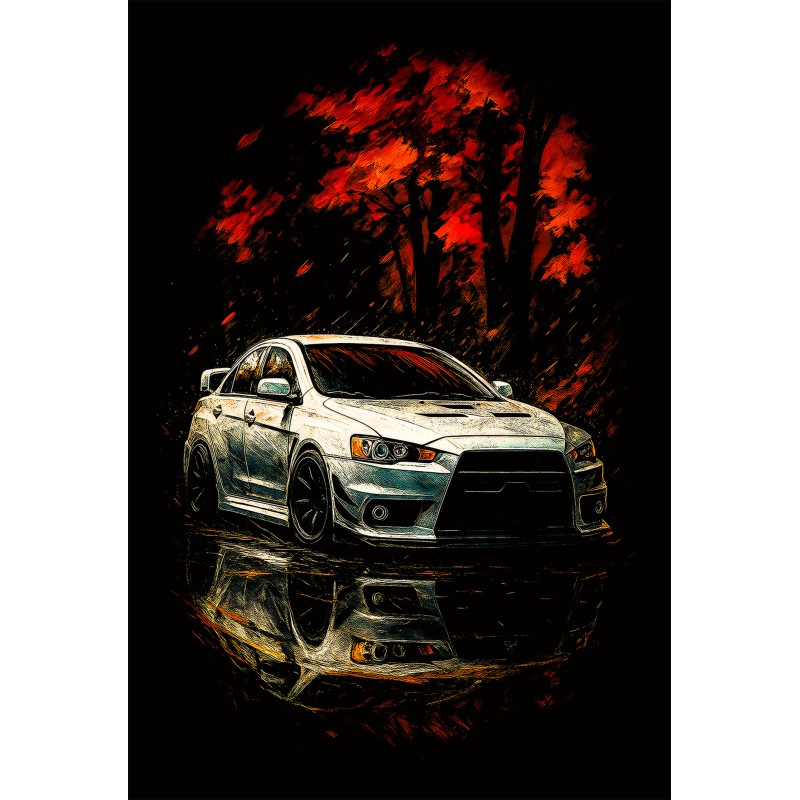 9882 Black T-shirt  Moderaw  Evo Inferno