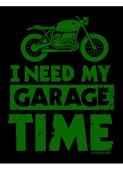 07540 Garage Time T-shirt  Moderaw  