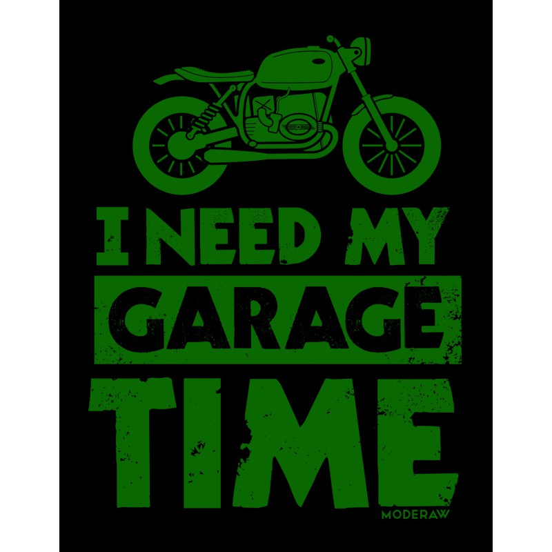 07540 Garage Time T-shirt  Moderaw  