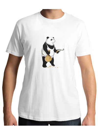 7883 White T-shirt  Moderaw  Honey Lovers