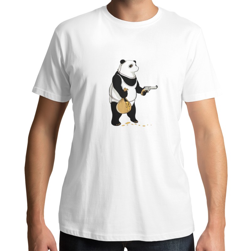 7883 White T-shirt  Moderaw  Honey Lovers