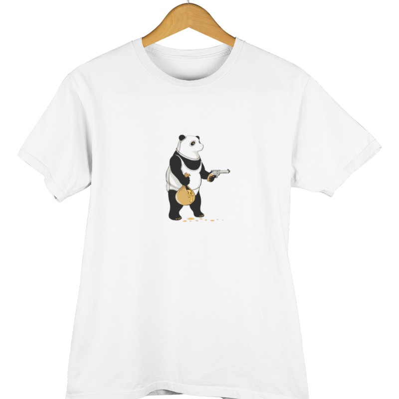 7883 White T-shirt  Moderaw  Honey Lovers