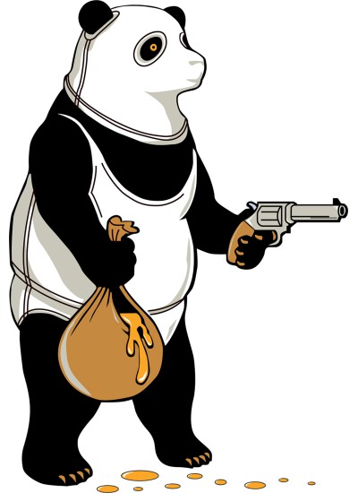 7883 White T-shirt  Moderaw  Honey Lovers