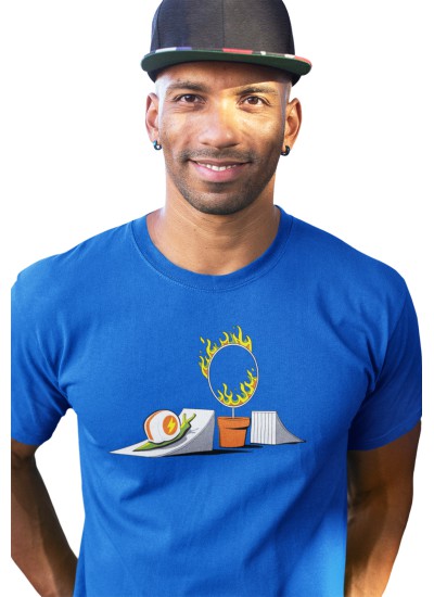 7901 Royal Blue T-shirt  Moderaw  The Great Circus