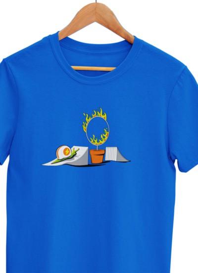 7901 Royal Blue T-shirt  Moderaw  The Great Circus