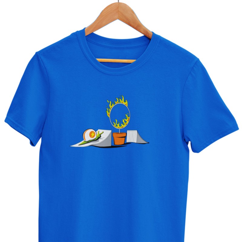 7901 Royal Blue T-shirt  Moderaw  The Great Circus
