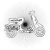 07544 Vespa Calling T-shirt  Moderaw  