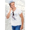 77542 Blue Horizones Unisex T-shirt  Moderaw  
