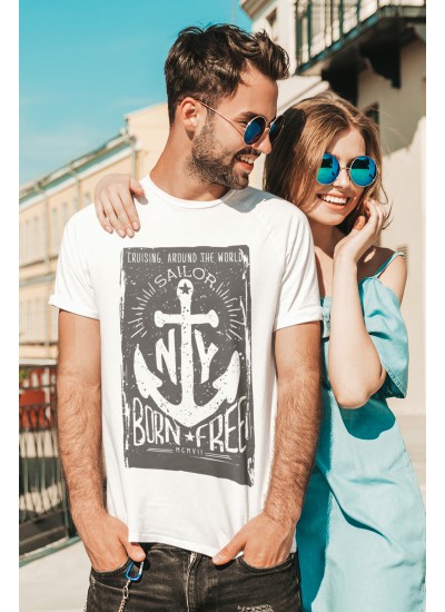 77543 Born Free Unisex T-shirt  Moderaw  