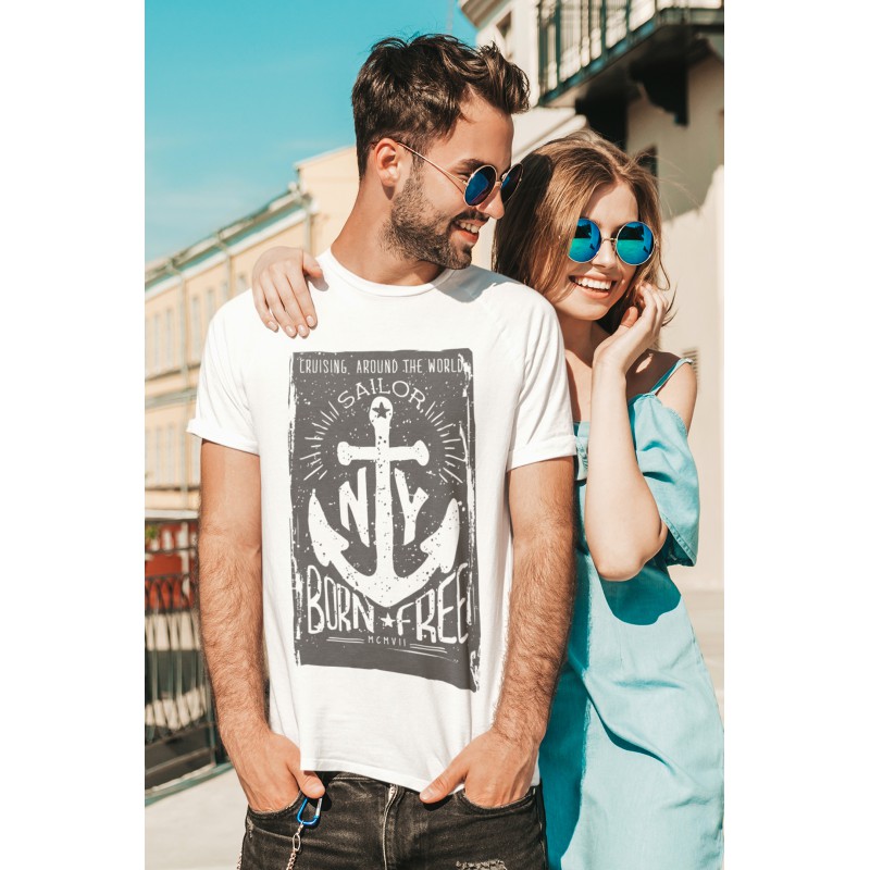 77543 Born Free Unisex T-shirt  Moderaw  