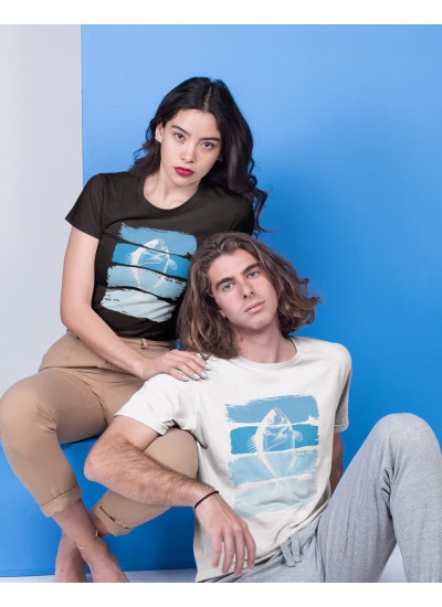 997  Four Blue T-shirt  Moderaw  