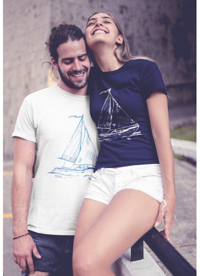 01254  Endless Blue T-shirt  Moderaw  