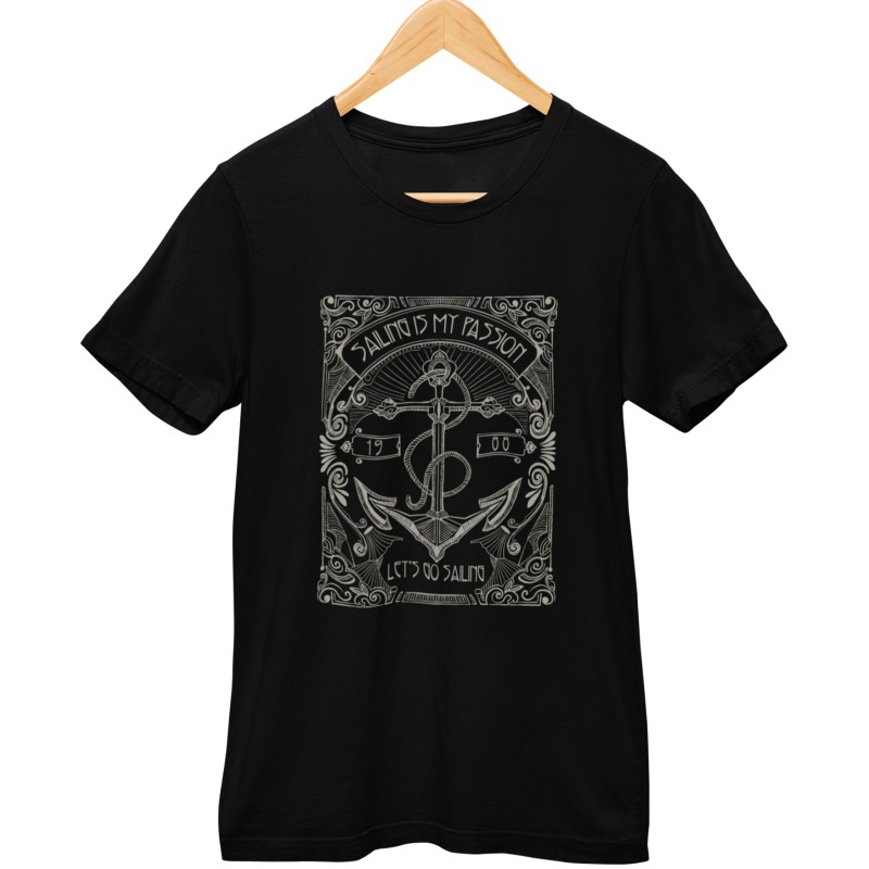 993  Let's  Go  Sailing  T-shirt  Moderaw  