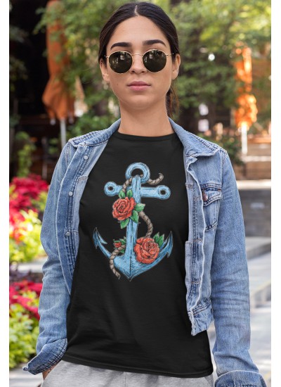 991 Nautical Flower  T-shirt  Moderaw  