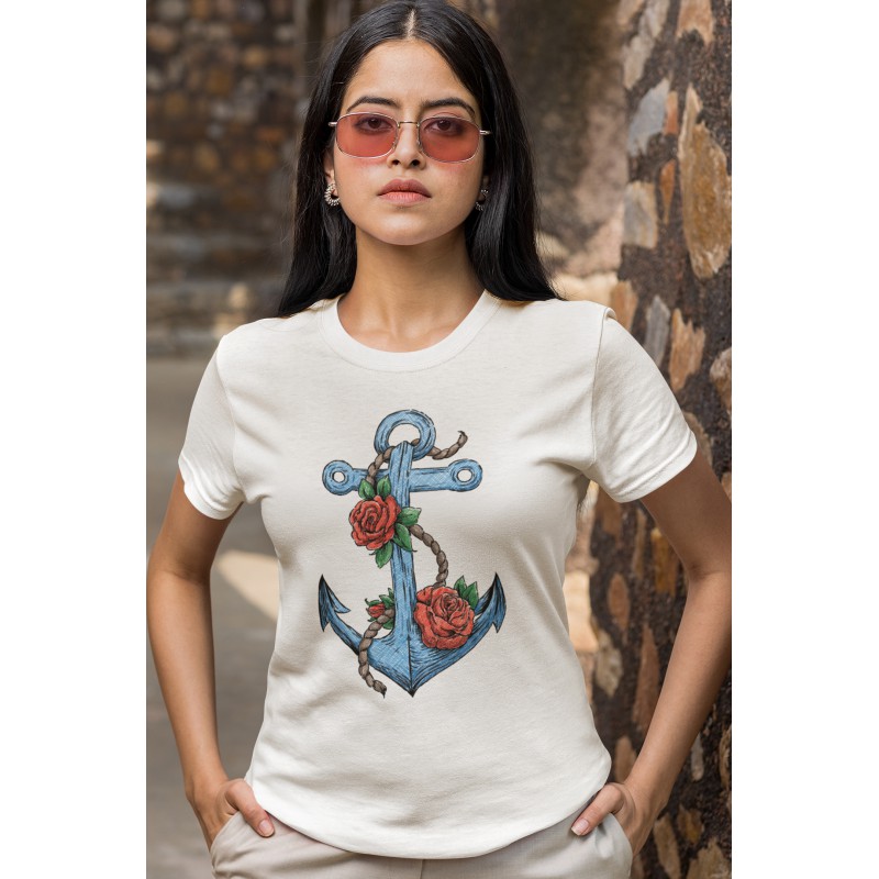 991 Nautical Flower  T-shirt  Moderaw  