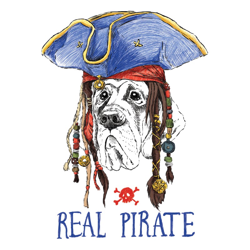 990 Real  Pirate  T-shirt  Moderaw  