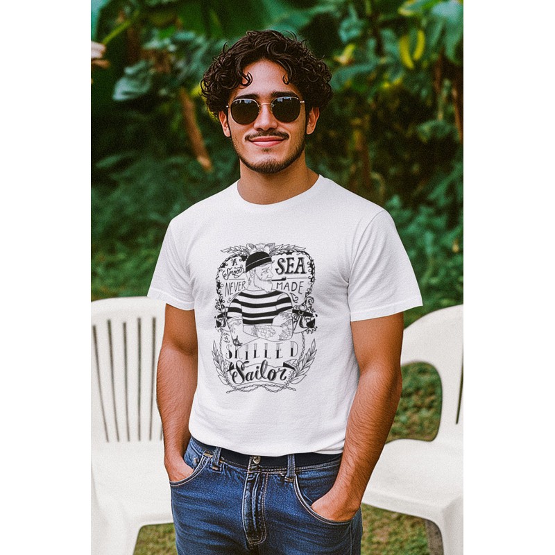 986  Skilled  Sailor  T-shirt  Moderaw  