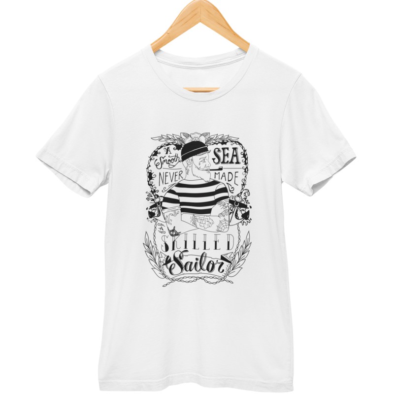 986  Skilled  Sailor  T-shirt  Moderaw  