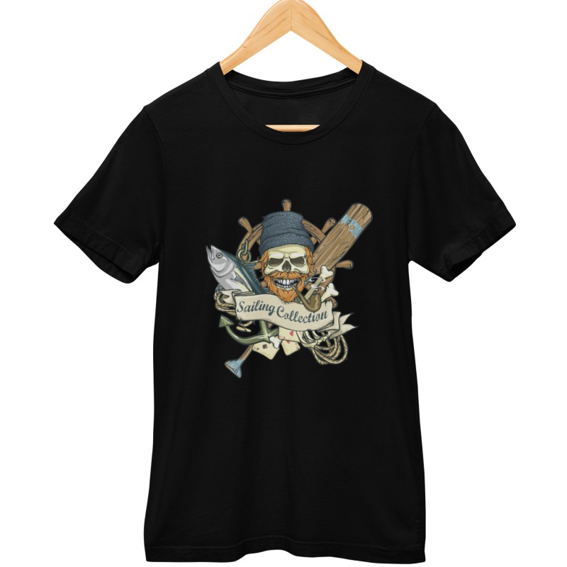 977  Skull  Sailor  T-shirt  Moderaw  