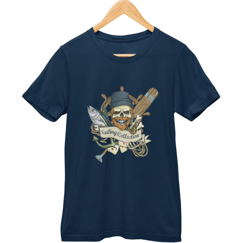 977  Skull  Sailor  T-shirt  Moderaw  