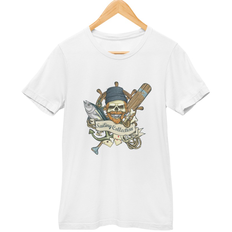 977  Skull  Sailor  T-shirt  Moderaw  