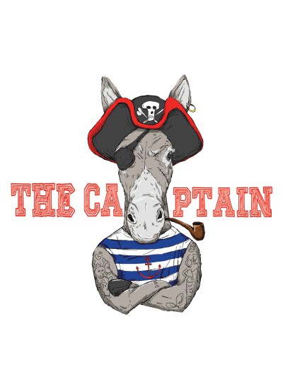984  The Captain  T-shirt  Moderaw  