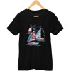978  Watercolor  Sailing  T-shirt  Moderaw  
