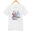 978  Watercolor  Sailing  T-shirt  Moderaw  
