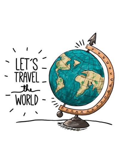 969 Travel The World  T-shirt  Moderaw  