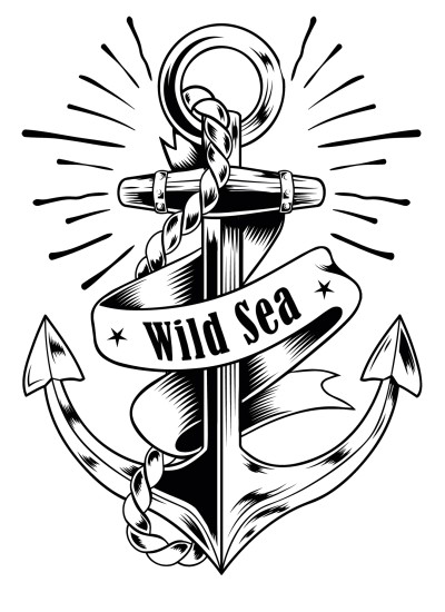 968 Wild Sea  T-shirt  Moderaw  
