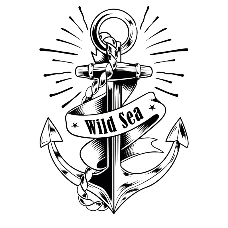 968 Wild Sea  T-shirt  Moderaw  