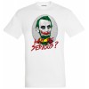 9889  White Moderaw T-shirt  Why So Serious